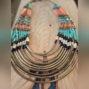 Bohemian Multicolor Beaded Necklace